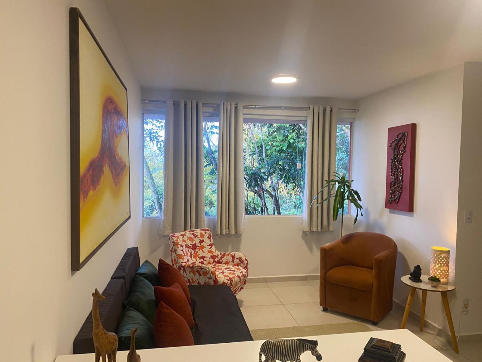Flat Condominio Topo Da Montanha 508 Cha Grande Екстер'єр фото
